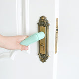 Childproof Silicone Door Handle Protector - Anti-collision Guard - Creamy-White