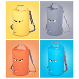 NNEDSZ Waterproof Beach Bag For Outdoor Activities Pvc Mesh Cloth Storage Bucket For Swimming Rafting And Seaside Fun - Yellow