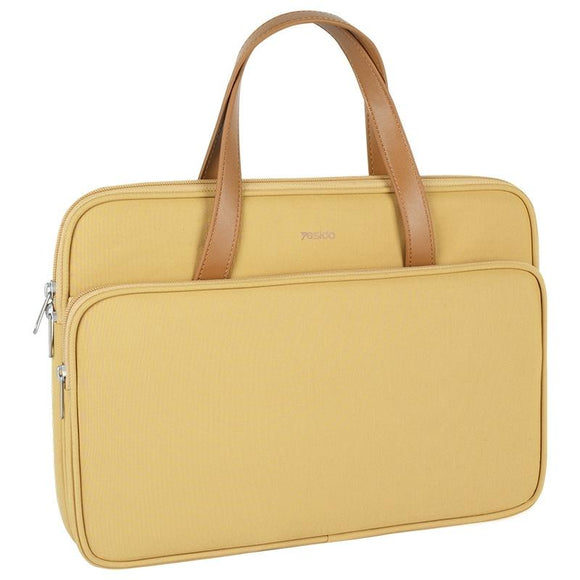 NNEDSZ 16 Waterproof Oxford Laptop Bag - Yellow