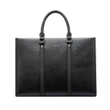 NNEDSZ Black Waterproof Laptop Handbag - Multifunctional Business Wearable