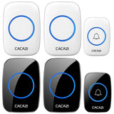 NNEDSZ Wireless Waterproof Smart Doorbell - 2 Battery Options - White
