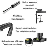 NNEDSZ Adjustable Tv Monitor Bracket - Black 17-30 Inches