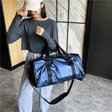 NNEDSZ Waterproof Gym Bag - Compact and Durable - Red