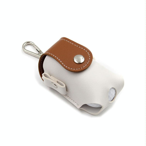 NNEDSZ Compact Leather Golf Bag for Protection on the Go - Brown