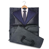 NNEDSZ Compact Travel Suit Storage Bag - Foldable - Grey