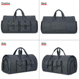 NNEDSZ Compact Travel Suit Storage Bag - Foldable - Grey