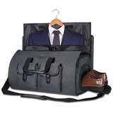 NNEDSZ Compact Travel Suit Storage Bag - Foldable - Grey