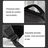 NNEDSZ Spacious Laptop Bag for Professionals - Large Capacity - Deep Space Gray