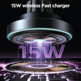 NNEDSZ Pro Magnetic Wireless Car Charger For Jr-Zs240 - Black