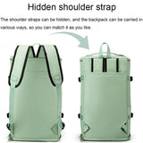 NNEDSZ Waterproof Gym Bag - Shoe Compartment Included - Black