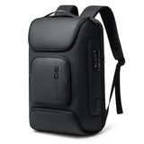 NNEDSZ Waterproof Antitheft Men Backpack for 15.6 Laptop - Travel Ready - Black