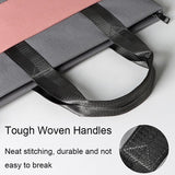 NNEDSZ Universal Portable Laptop Liner Bag - Pink / Gray - 14.1-15.4 Inches