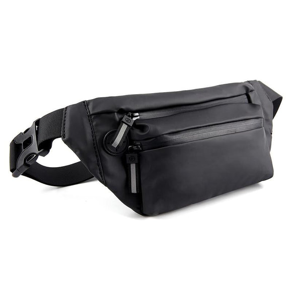 NNEDSZ Multi Function Outdoor Sport Waist Bag Crossbody For Mobile Phones - Black