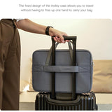 NNEDSZ Waterproof 14 Oxford Laptop Bag - Blue