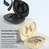NNEDSZ Wireless Bluetooth Earphone Ear-Mounted - Black