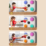 NNEDSZ Bluetooth Music Display Boxing Target Toy For Children - Digital & Smart - White