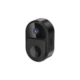 NNEDSZ Smart Video Doorbell With Ultra Wide Angle And Two-Way Voice - Black