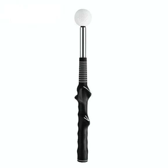 NNEDSZ Indoor Golf Swing Practice Stick with Sound Assistant - Black