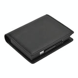 NNEDSZ Rfid Blocking Short Wallet With Automatic Pop Up