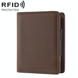NNEDSZ Rfid Blocking Short Wallet With Automatic Pop Up