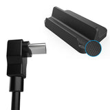 NNEDSZ Steam Deck Console Holder + Charging Cable Set 2 Pcs