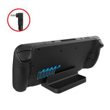 NNEDSZ Steam Deck Console Holder + Charging Cable Set 2 Pcs