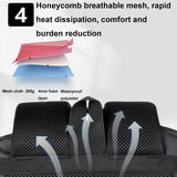 NNEDSZ Waterproof Expandable Laptop Backpack with Usb Port - Black