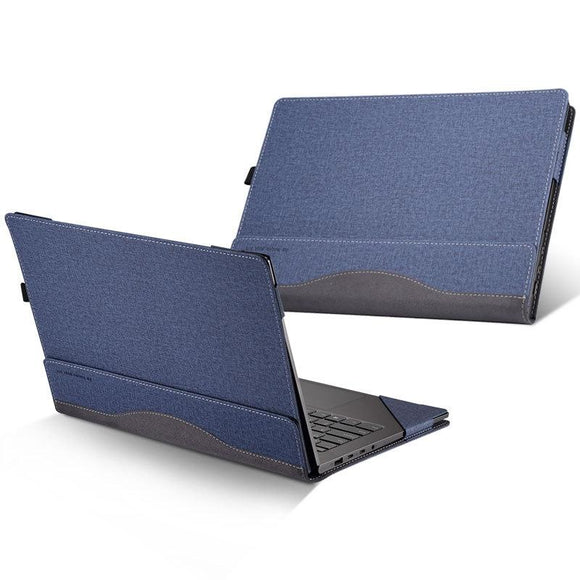 NNEDSZ Protective Laptop Case for Hp Envy X360 15 Leather - Blue