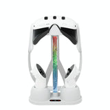NNEDSZ Vr Glasses Charging Base For Meta Quest 3 - Rgb Storage Bracket