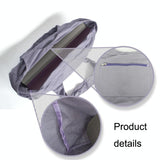 NNEDSZ Fitness Travel Duffel Bag - Breathable & Lightweight - Purple