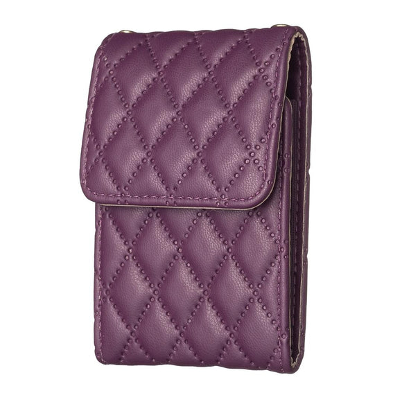 NNEDSZ Vertical Card Bag For Mobile Phones Sticker - Dark Purple
