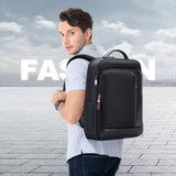 NNEDSZ Waterproof Anti-theft Laptop Backpack - Large Capacity Black