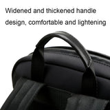 NNEDSZ Black Anti-theft Laptop Backpack with Wear-resistant Design