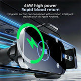 NNEDSZ Intelligent Induction Wireless Car Charger - 66W High Power