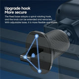 NNEDSZ Intelligent Induction Wireless Car Charger - 66W High Power