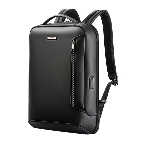 NNEDSZ Waterproof Laptop Backpack with Usb Port - Large Capacity Lightweight Black