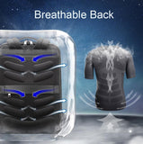 NNEDSZ Waterproof Laptop Backpack with Usb Port - Large Capacity Lightweight Black