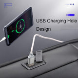 NNEDSZ Waterproof Laptop Backpack with Usb Port - Large Capacity Lightweight Black