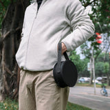 NNEDSZ Protective Carrying Case For B & O Beoplay A1 Speaker - Black