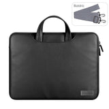NNEDSZ 15 Inch Waterproof Pu Laptop Inner Bag - Brown