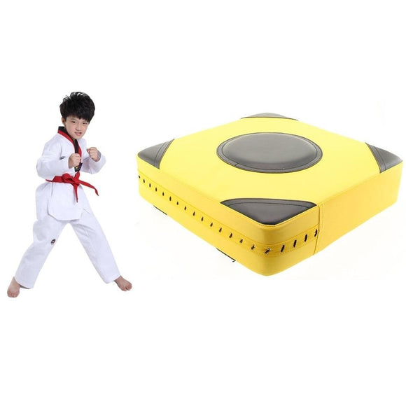 NNEDSZ Thickened Square Boxing Wall Target - Magic Stickers - 40X40X10 - Yellow Black