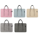 NNEDSZ 14 / 14.6 Inch Q5 Laptop Liner Bag - Waterproof & Wear-resistant - Pink