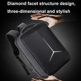 NNEDSZ Waterproof Business Laptop Backpack with Usb Port - Multifunctional - Black - 17 Inch