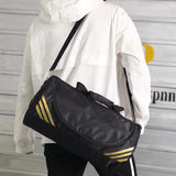 NNEDSZ Versatile Gym Bag for Active Travel and Leisure - Gold