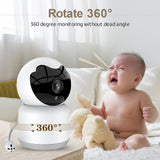 NNEDSZ Wireless Baby Camera With Night Vision And Temperature Sensor