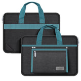 NNEDSZ Portable Oxford Laptop Bag - Durable Fabric - Dark Blue