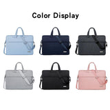 NNEDSZ 13.3 Inch Inner Bag for Handbag or Laptop with Shoulder Strap and Power Bag - Pink