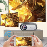 NNEDSZ Portable Home Theater Projector - 200 Ansi Lumens - 1080P Hd - Basic Version