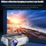 NNEDSZ Portable Home Theater Projector - 200 Ansi Lumens - 1080P Hd - Basic Version
