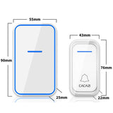 NNEDSZ Wireless Digital Doorbell For Elderly - Home Smart - White
